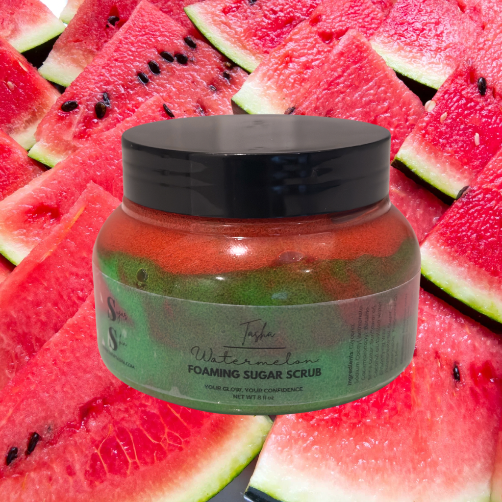 "Watermelon" Nourishing Sugar Skin (Foaming Body Scrub)