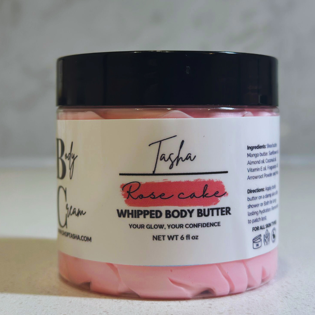 Luxurious Rose Cake Body Butter