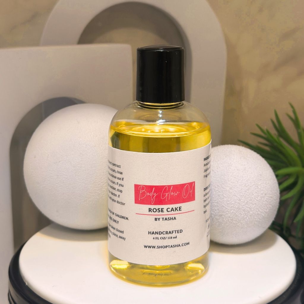 Rose Cake Body Glow OIL